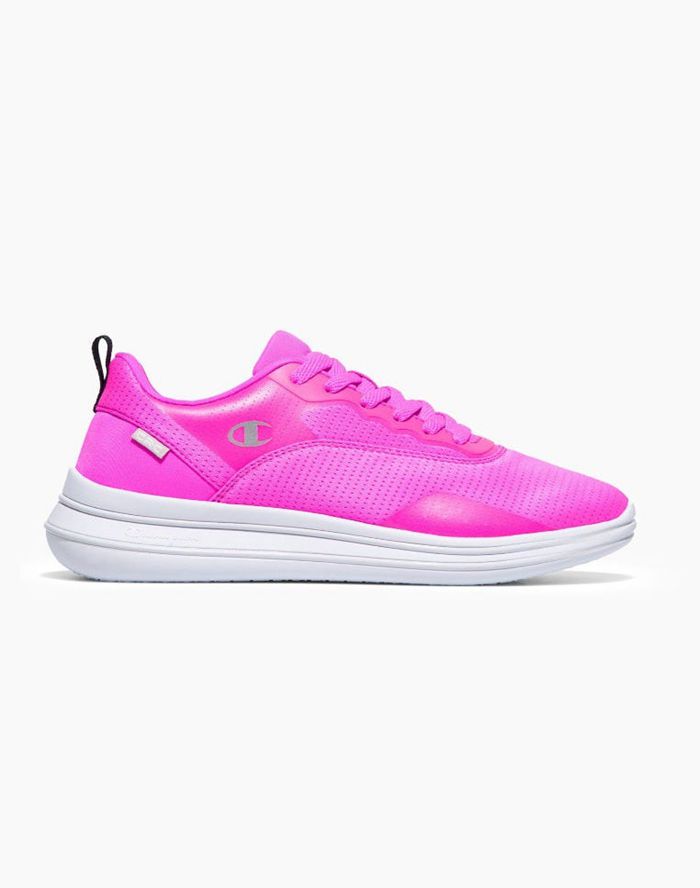 Champion Womens Sneakers NZ - Nyame Lace-Up Pink ( 5341-XTSDH )